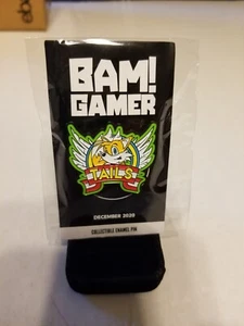 BAM BOX GAMER SONIC THE HEDGEHOG TAILS ENAMEL PIN 214/250 - Picture 1 of 2
