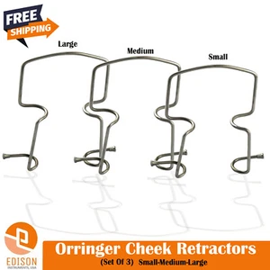 Small Medium Large Orringer Wire Retractor Lip Cheek Gag Implant Mouth Opener - Picture 1 of 4