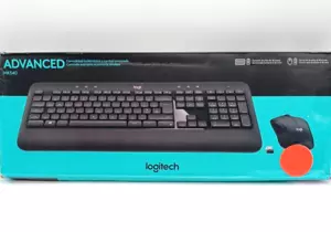 Logitech MK540 Advanced Tastatur Maus-Set - Schwarz Schweizer QWERTZ - Bild 1 von 8