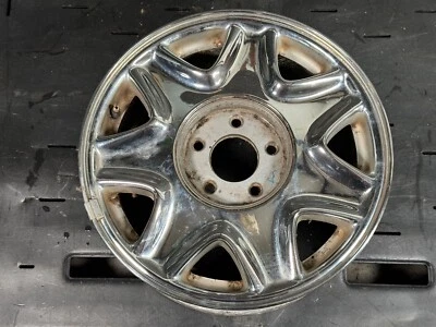 RUEDA CROMADA CADILLAC 16” 16X7 ELDORADO SEVILLA 5X115 12365437 V6 OEM Foto 1 de 4