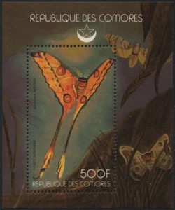 Comoras 1978 - Mi-Nr. Bloque 148 A ** - Estampillada sin montar o nunca montada - Mariposas / Mariposas - Imagen 1 de 1