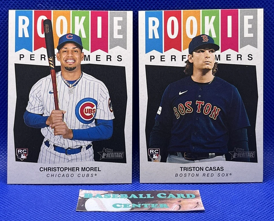 2023 Topps Heritage High Rookie Performers Complete Your Set U-Pick ⚾⚾⚾ - Image 1 of 1