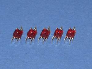 VQB37 Numeric Display / 7 Segment LED Anzeige vintage Lot mit 5 Stück - Bild 1 von 4