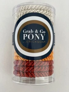 L. Erickson Grab & Go Pony tube Sedona Set of 15 New Free Ship - Picture 1 of 4