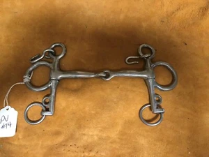 Edelstahl 5" Phelham Trense mit glatter Mund (pv14) - Bild 1 von 4