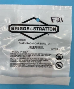 OEM BRIGGS & STRATTON Diaphragm Carburetor Replacement - Picture 1 of 2