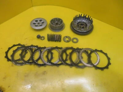 OEM 1986 1987 YAMAHA FAZER FZX 700 COMPLETE CLUTCH W PLATES BASKET HUB ASSEMBLY  - Image 1 of 4