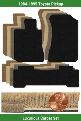 Juego de alfombrillas Lloyd Custom Luxe para camioneta Toyota 1984-1995 (3 piezas) #10JW Foto 1 de 4