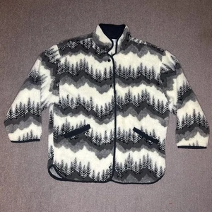 Vintage The LA Costa Spa Button Up Fleece Jacket Outdoor Mountains Winter Size L - Picture 1 of 7