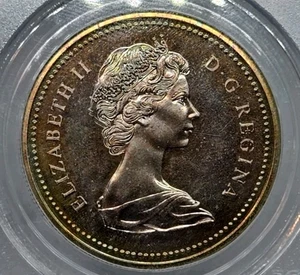 1971 Canada Silver Dollar Centennial PCGS SP67 - Picture 1 of 6