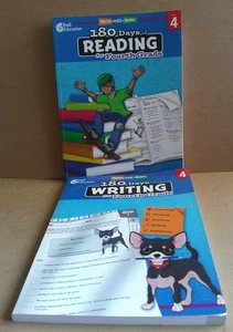 180 Days of Practice Workbooks SET by Shell Education 4th Grade - Bild 1 von 21