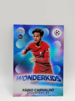 2022-23 Topps Chrome UEFA Fabio Carvalho RC Wonderkids W-8 - Image 1 of 2