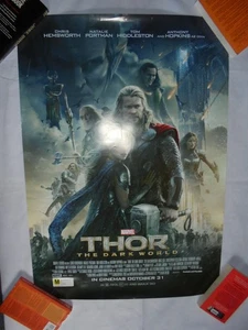 Thor Die dunkle Welt Filmplakat Original DS 27x40 cm Kino Wandbild 2013 - Bild 1 von 2