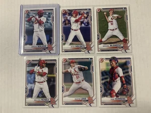 2021 Bowman Draft MLB ST LOUIS CARDINALS Team Set...Walker, 1st McGreevey - Picture 1 of 2