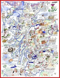 Scotland - Tim Bulmer 1000 piece Jigsaw - Picture 1 of 2