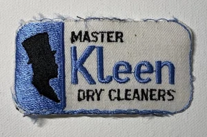 Vintage Meister Kleen chemische Reinigung Patch Abzeichen - Bild 1 von 2