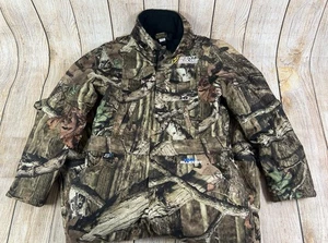 Scent Blocker Coveralls Youth Medium Camo Zip Insulated Rain Hunting Mossy Oak - Picture 1 of 12