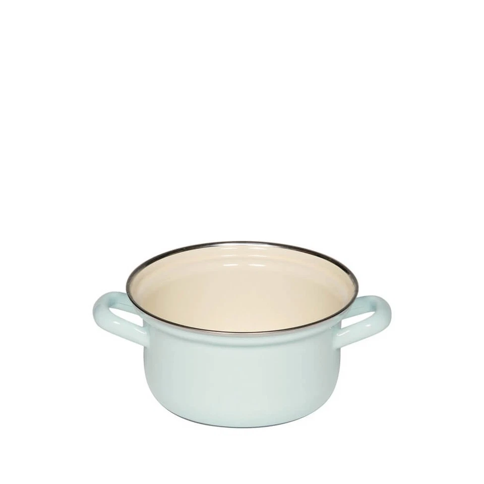 Riess Kasserolle mit Chromrand Türkis 14cm - Bild 1 von 1