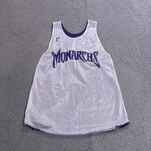 Sacramento Monarchs Jersey Women Large White Reversible Practice WNBA Basketball - Picture 1 of 9
