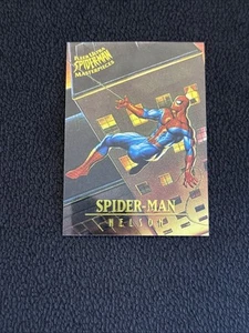 Fleer Ultra Spider Man 1995 obras maestras - LE Spider Man #5 Nelson - Imagen 1 de 2