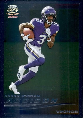 2023 Panini Zenith - Behind the Numbers Jordan Addison #14 (RC) - Image 1 of 2