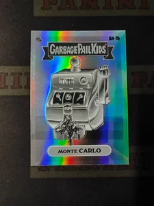 2024 Topps Chrome Garbage Pail Kids Negative Refractor AN-7b Monte Carlo - Picture 1 of 2