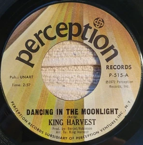 King Harvest "Dancing in The Moonlight / Marty & The Captain" strong VG+ - Picture 1 of 3