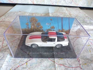 Chevrolet Corvette C 4 Blanche 1984 American 1/43 IXO pour Altaya - Picture 1 of 1