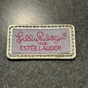 Estee Lauder Limited Edition Sew On Patch Lilly Pulitzer 1 1/8 X 2 1/8” - Picture 1 of 4