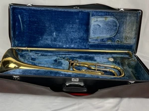 Trombón bajo tenor Yamaha YSL-646 con estuche - Imagen 1 de 20