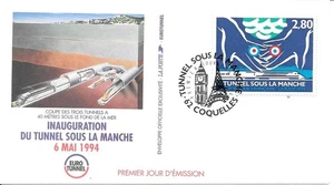 FRANKREICH 1994 FDC TUNNEL SOUS LA MANCHE YT 2881 - Bild 1 von 1