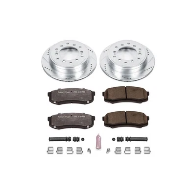 For Lexus GX460 2010-2017 PowerStop Rear Brake Pads and Rotors Kit DAC — 第 1/2 张图片