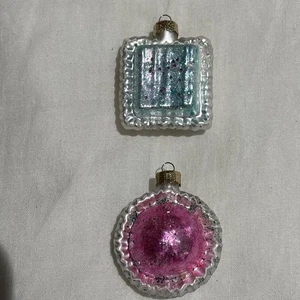 Martha Stewart Petit Four Kuchen Weihnachtsschmuck 2er Set - Bild 1 von 6