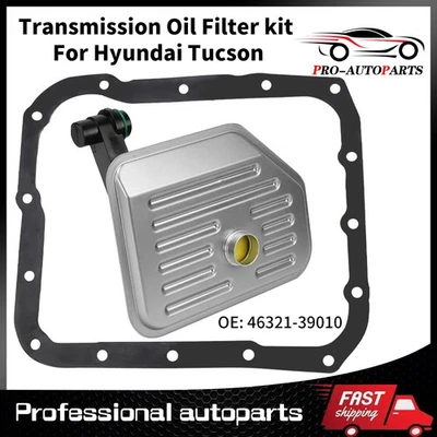 Kit de filtro de transmissão e junta da panela de óleo compatível com Hyundai Santa Fe 2001-2009 - Imagem 1 de 4