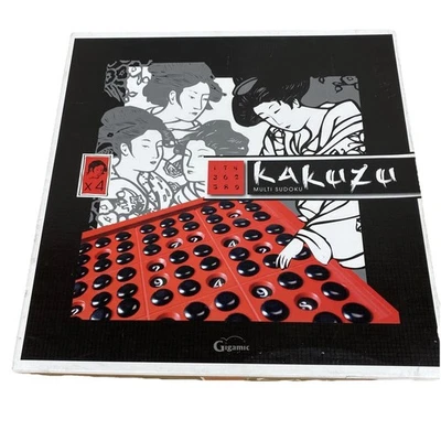 Kakuzu Multi Sudoku Board Game Gigamic Games 2009 Missing 1 Black Stone A - Image 1 of 4