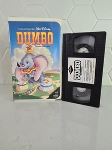DUMBO French version VHS ** Walt Disney Home Video RARE EDITION / L@@K - Picture 1 of 5