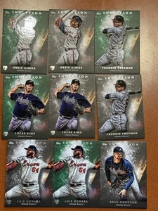 Juego de equipo 2018 Topps Inception Braves - 5 bases + 4 bonificaciones verdes - Imagen 1 de 4