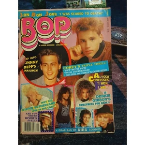 Vintage Bop Magazin Januar 1989 Bon Jovi Kirk Cameron Corey Haim - Bild 1 von 15