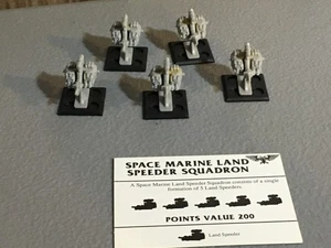 A29825 Warhammer 40K Epic Space Marines Land Speeder Squadron GW - Bild 1 von 11