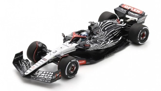 ALPHA TAURI AT04 N.3 LAS VEGAS GP 2023 DANIEL RICCIARDO 1 18 Spark Model Formula
