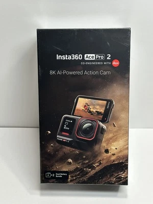Insta360 Ace Pro 2 Action Camera - Black - Dual Battery - Image 1 of 4