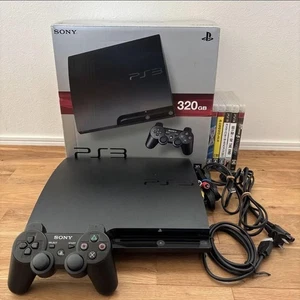 SONY PlayStation 3 & 5 games PS3 Console only CECH-3000B 320GB Working - Picture 1 of 8