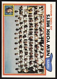 1981 Topps Team Checklisten #681 New York Mets / Joe Torre TC, MGR, CL - Bild 1 von 2