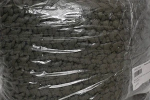 Pottery Barn Bayside Grobstrick Überwurf, 44" x 56" Lodenfarbe Neu - Bild 1 von 6