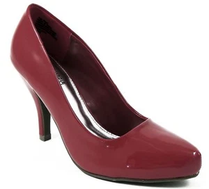 Kenneth Cole Reaction Women's Tiki Pumps Red Faux Patent (Choose Size Below) - Bild 1 von 41