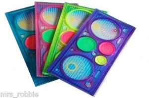 Spirograph Ruler Spiral Tools Draw Fun Kids Board Games Toy Pattern Fisher - Picture 1 of 8
