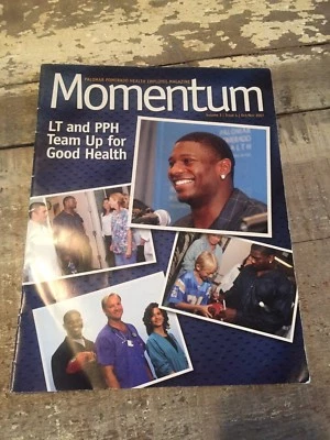 LaDAINIAN TOMLINSON 2007 SAN DIEGO CHARGERS PHOTO MAGAZINE RARE ARTICLE FAN  - Image 1 of 2