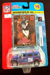Carta Fleer ELI MANNING NY Giant Hummer H2 Rookie 2004 sigillata all'interno NOS nuova con scatola ciascuna - Foto 1 di 4