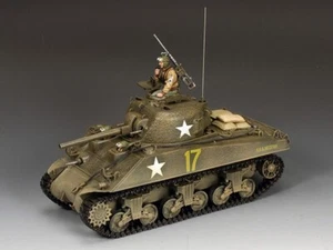DD381 M4 Sherman (#17) metal de King & Country LE200 - Imagen 1 de 2