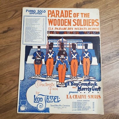 Partituras de colección Desfile Of The Wooden Soldiers Leon Jessel Edward Marks 1932 Foto 1 de 2
